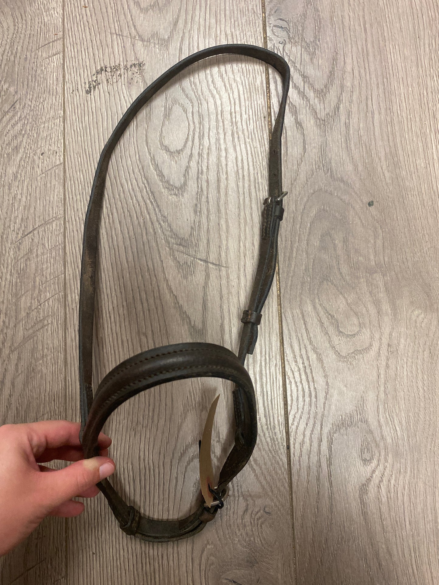 Pony Plain Brown Noseband