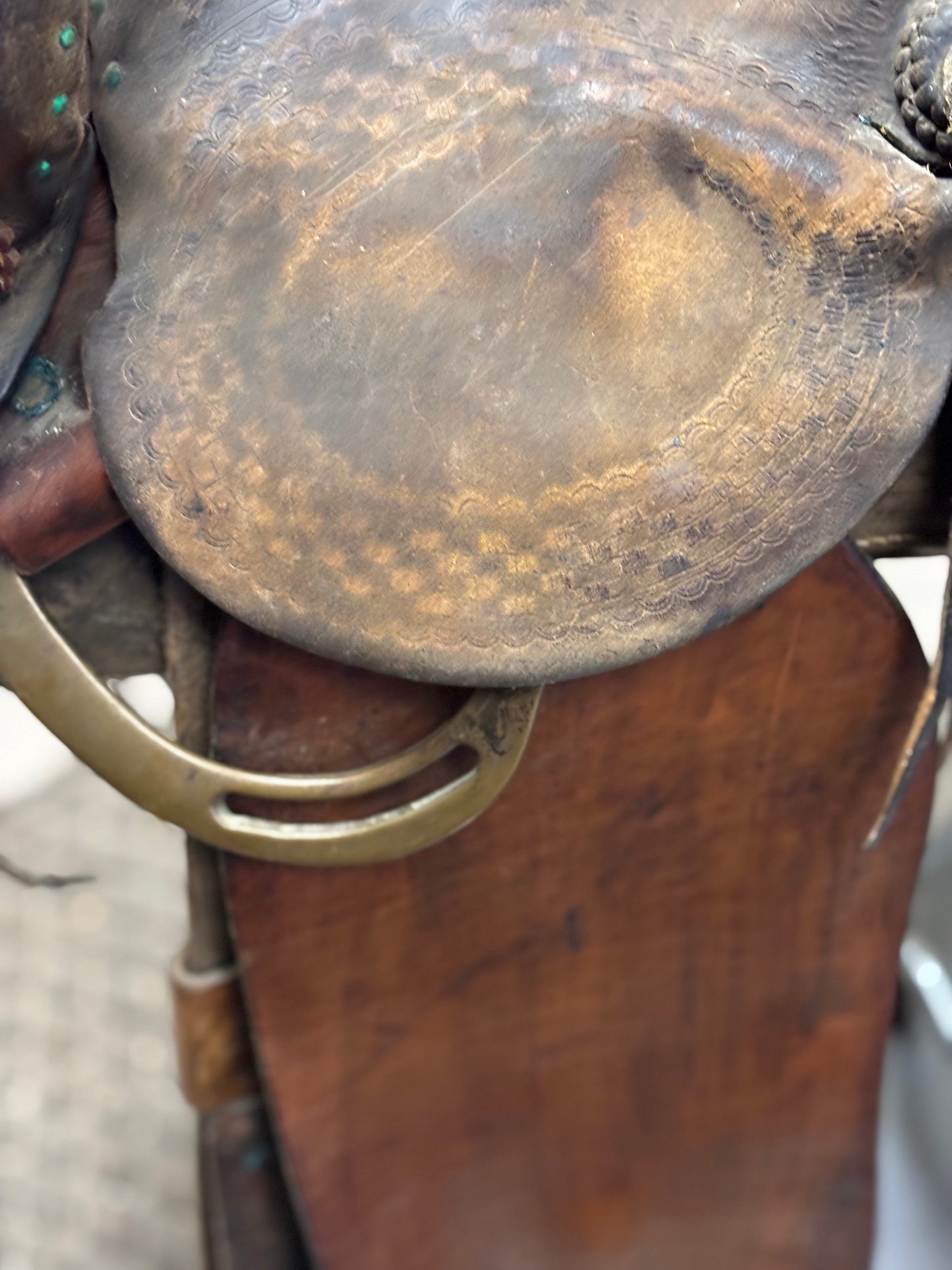 C.E Coggshall vintage saddle