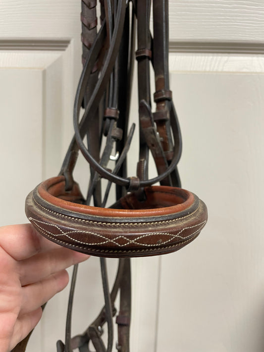 F Circuit Bridle  w/Laced Reins