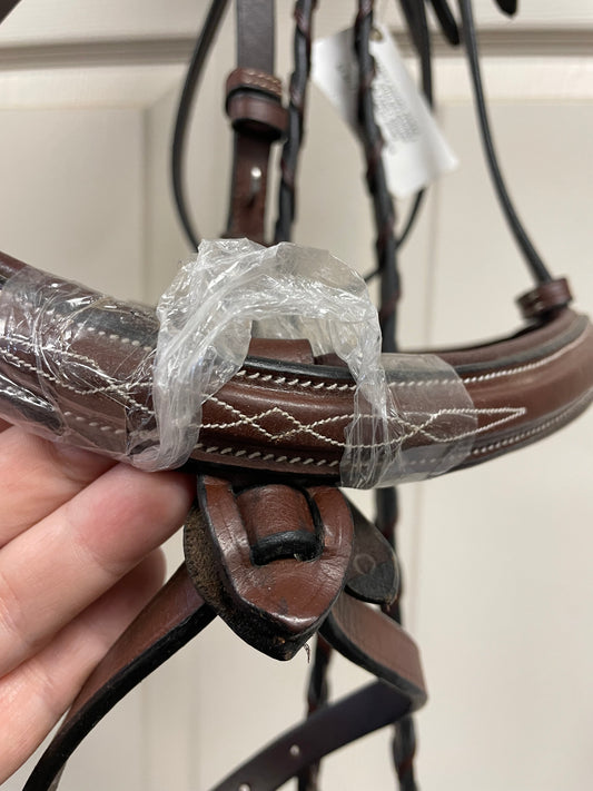 O/S Fancy Padded Hunter Bridle