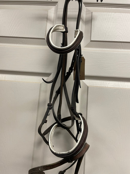 H Brown Dressage Bridle