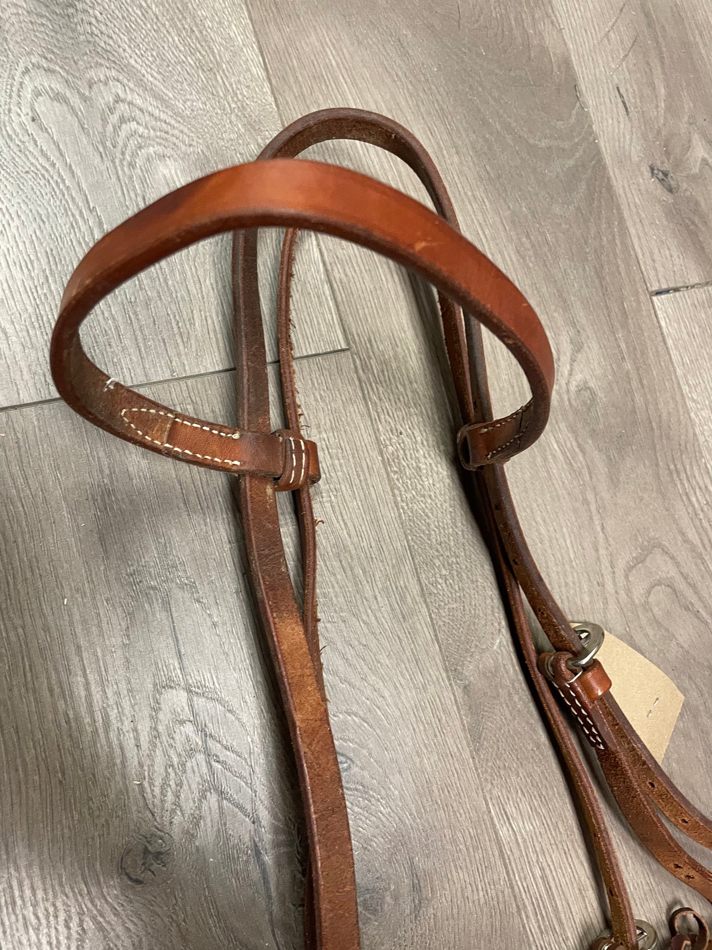 Tan horse size Headstall