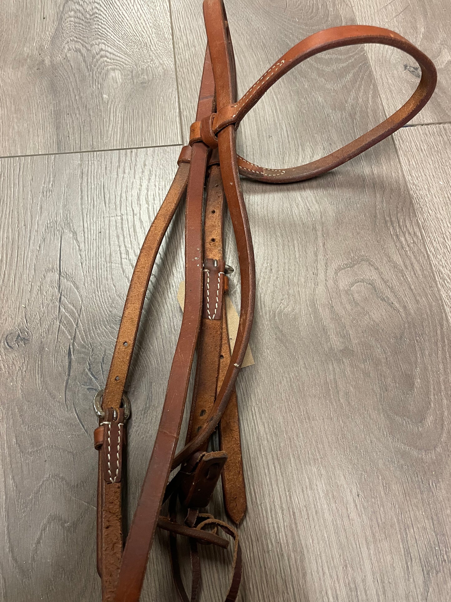 Tan horse size Headstall