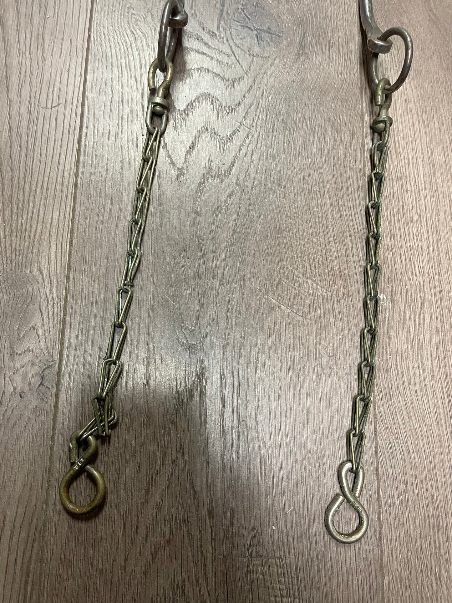 One Ear Headstall w/bit & chains