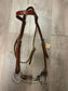 Draft horse bridle with bit