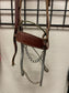 One ear bridle w/hackamore bit and wire tie down