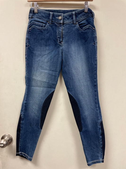 14 Ariat jean breeches blue