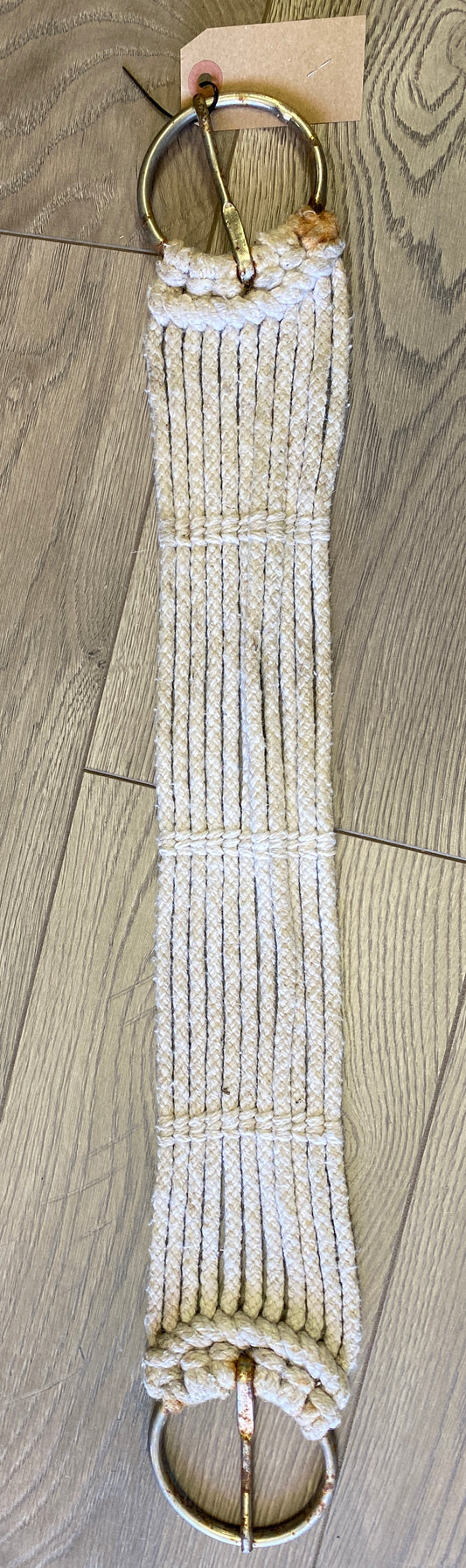 27” White Rope Cinch