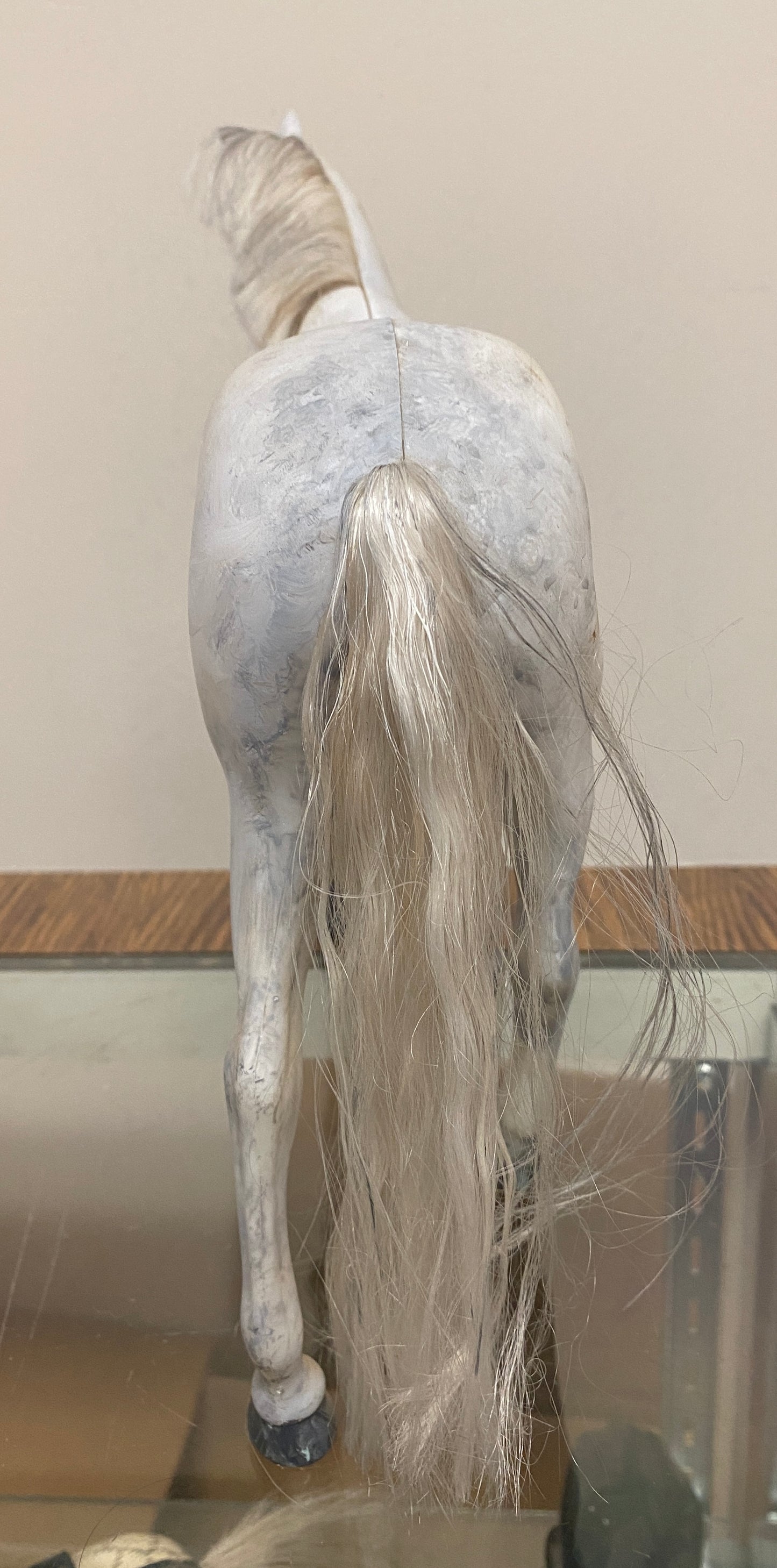 Gray Plastic Horse