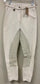 26R White Schumacher Full Seat Breeches