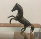 Vintage Brass Rearing Horse