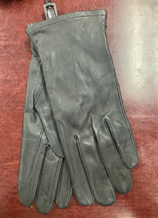 Small 6 1/2 Brown Leather Gloves