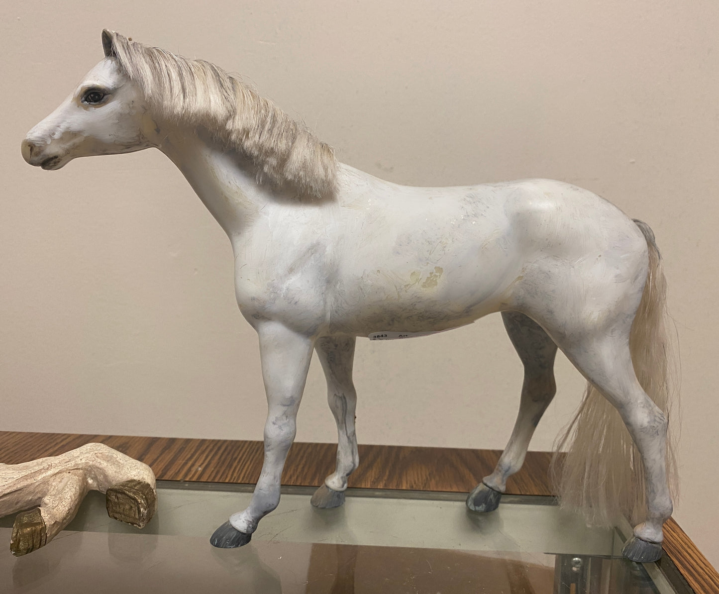 Gray Plastic Horse