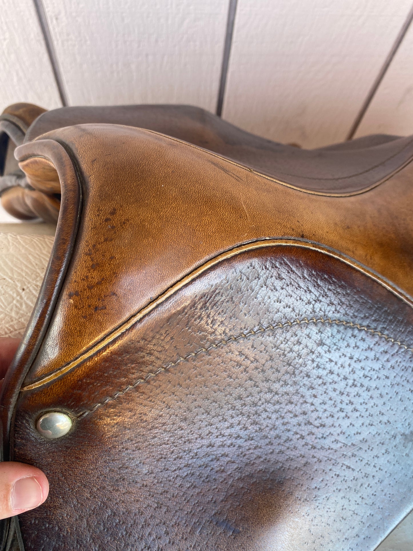 17” Crump Prima Suisse Jump Saddle