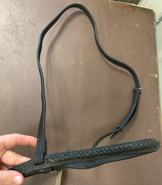 Leather Braided Noseband