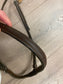 Full/Horse Plain Brown Noseband