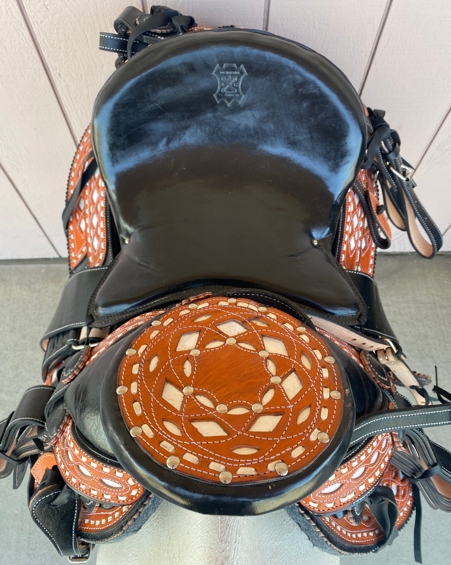 15” Los Tres Diaz Charro Saddle