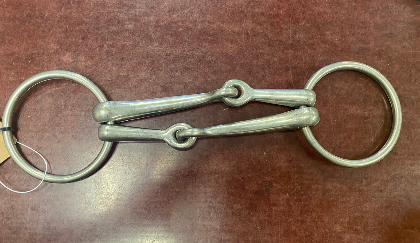 5” Loose Ring Double Snaffle plain