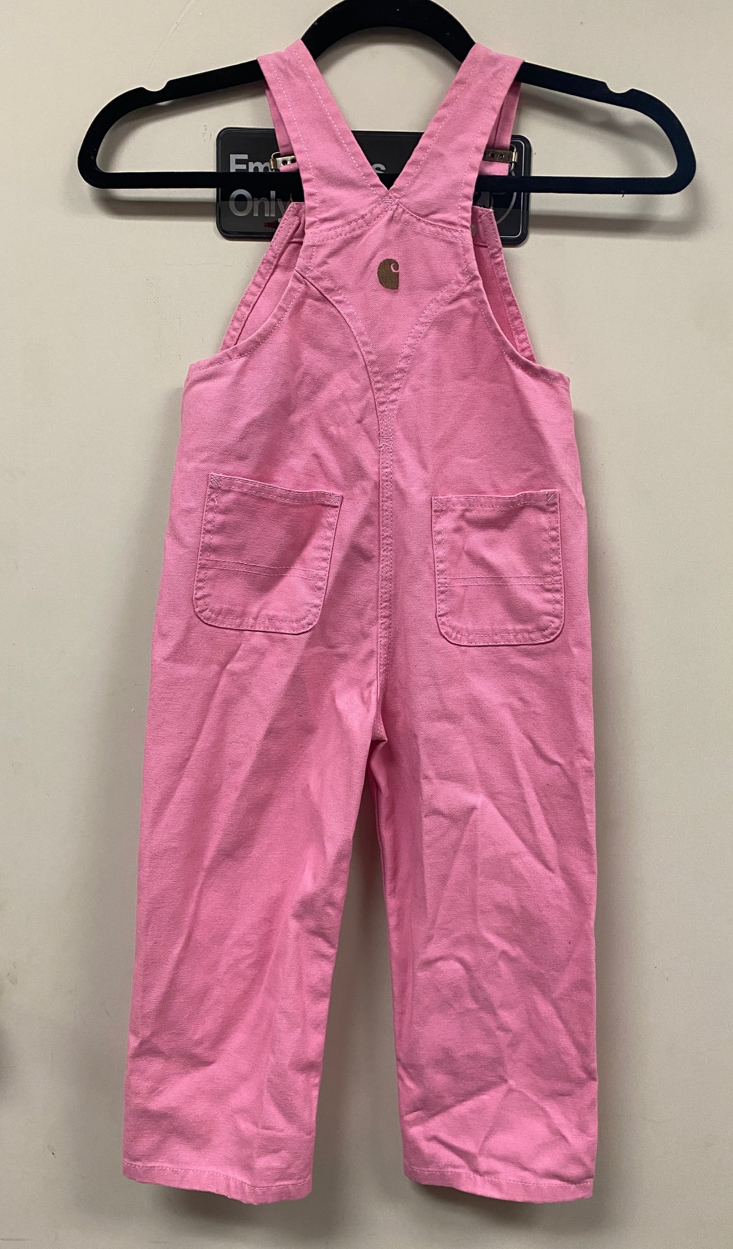 3T Pink Carhartt Overalls