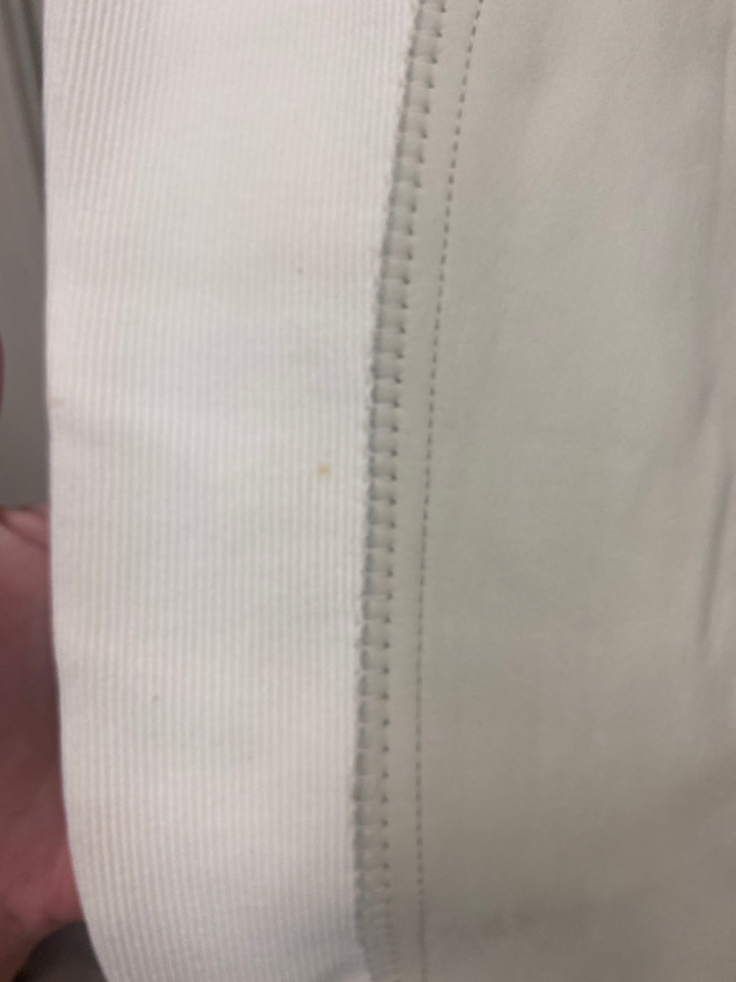 26R White Schumacher Full Seat Breeches