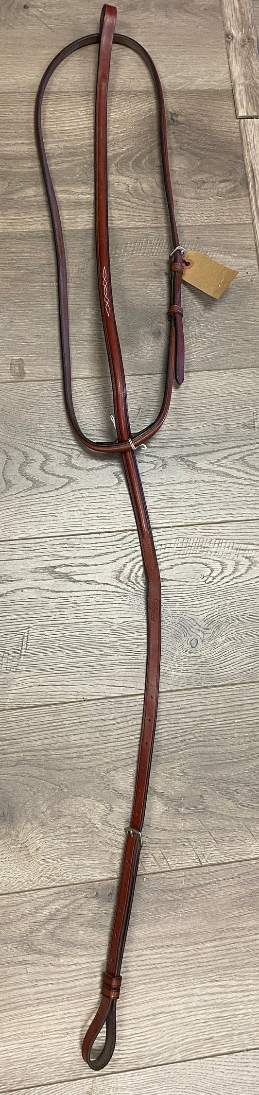 Full/Horse Vespucci Raised Fancy Stitch Standing Martingale