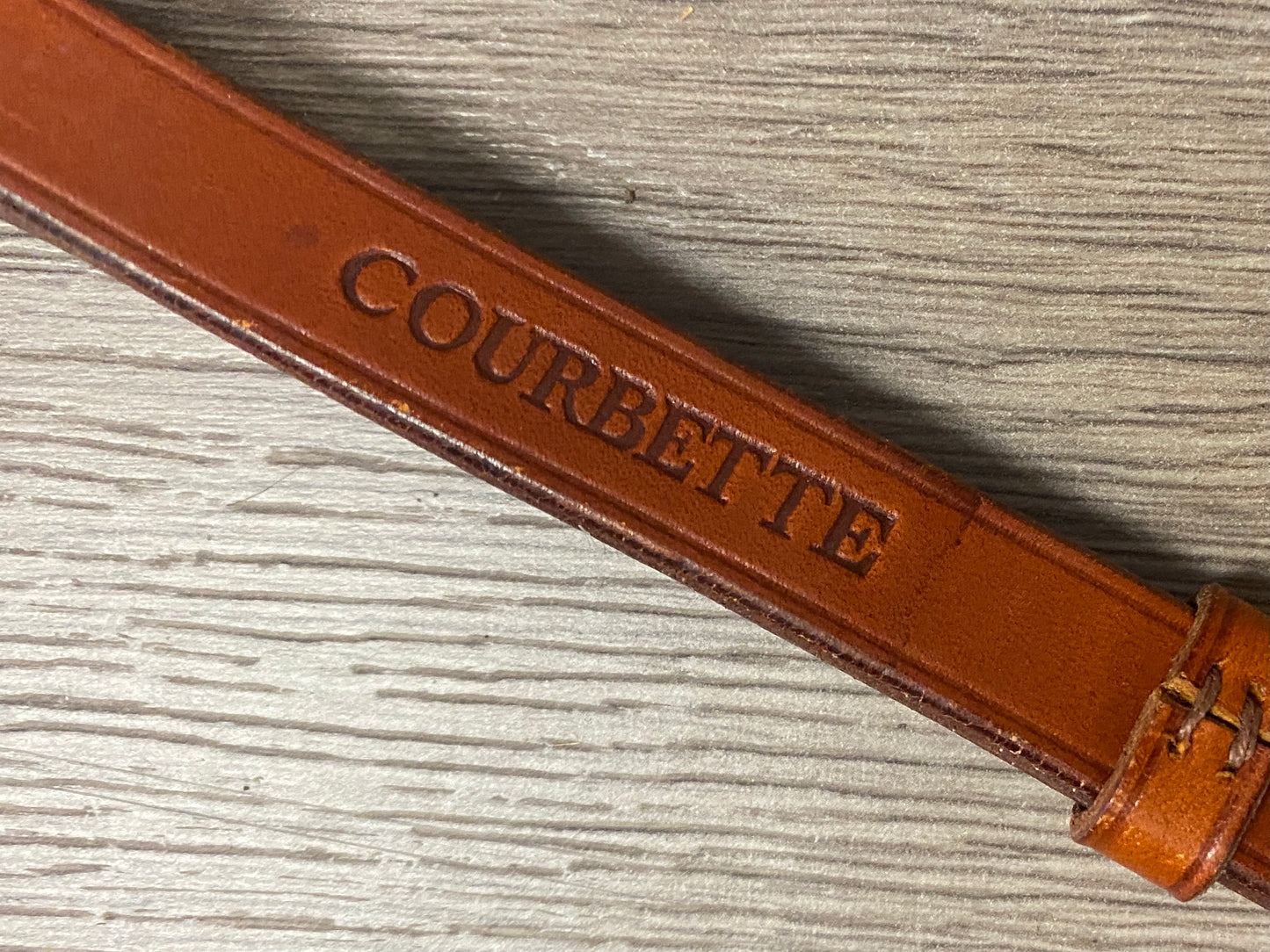 Cob Courbette Plain Raised Standing Martingale