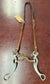 Brown Champion Turf One Ear Headstall with Port Shank Bit
