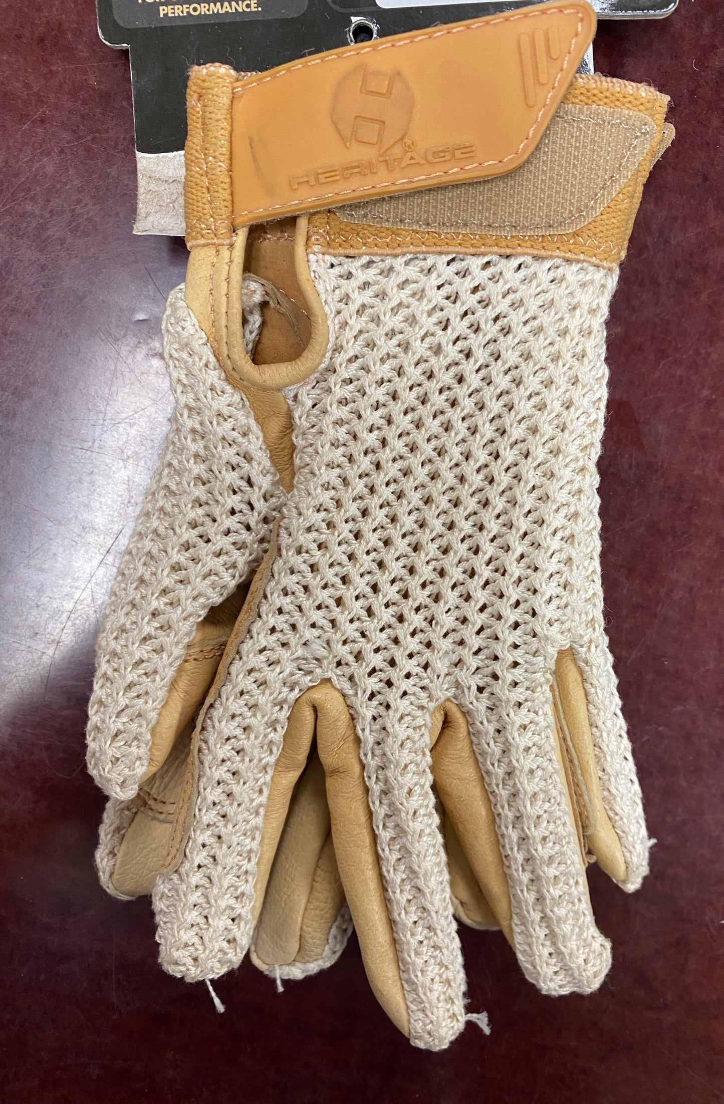 Sz 5 Crochet Heritage Gloves